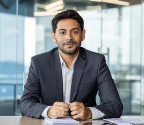 Portrait Young Investor Banker Workplace 260nw 2364566447